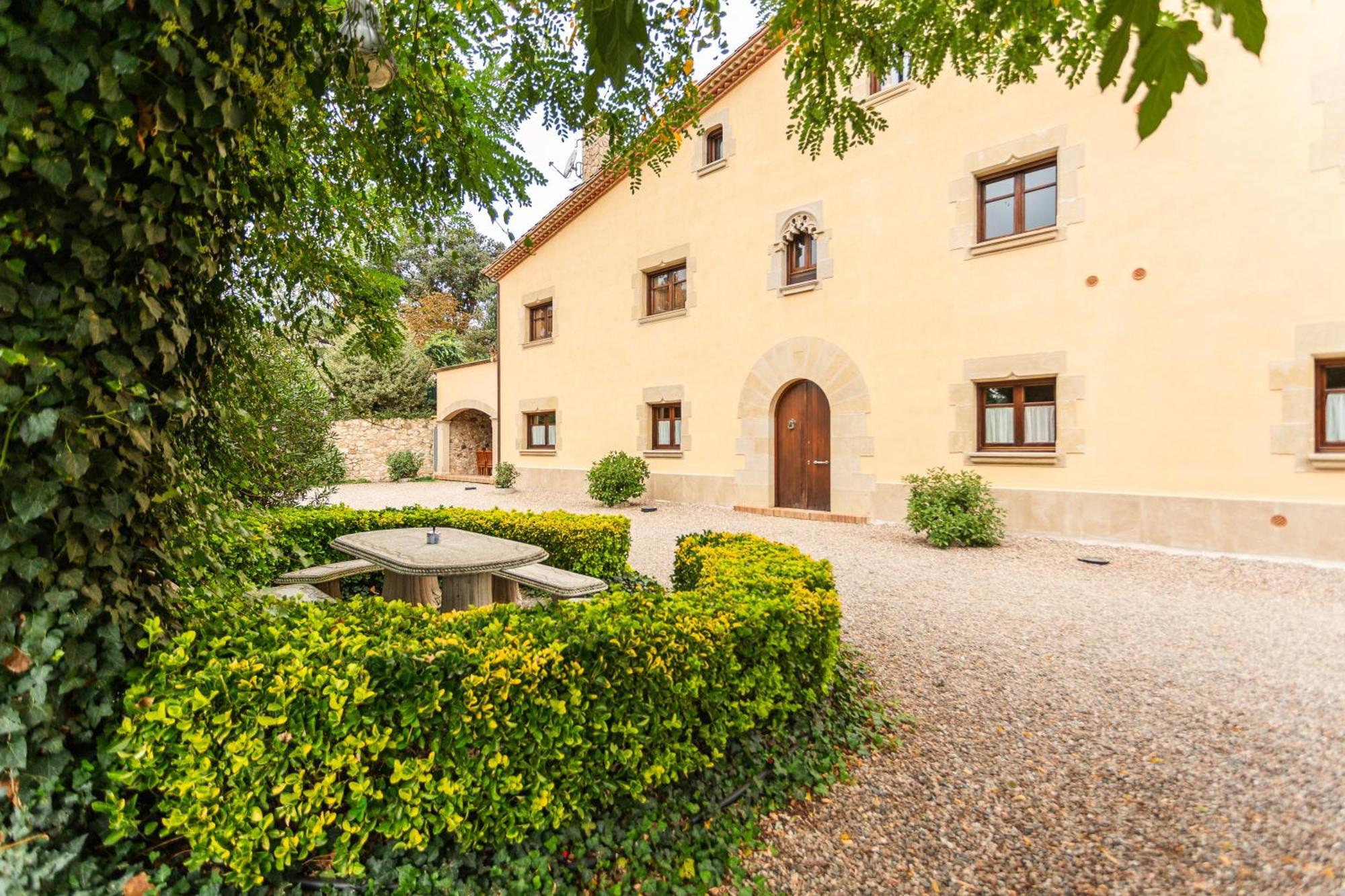 Rural Mas Vila Fogás de Tordera Exteriér fotografie